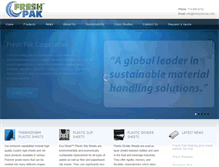 Tablet Screenshot of freshpakcorp.com